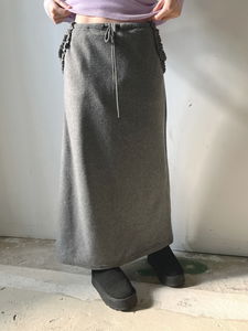 Gray fleece frill SK