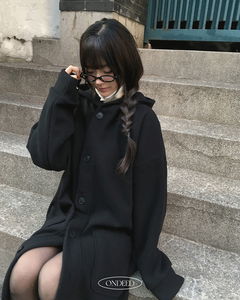 Anu Wool Hooded Coat