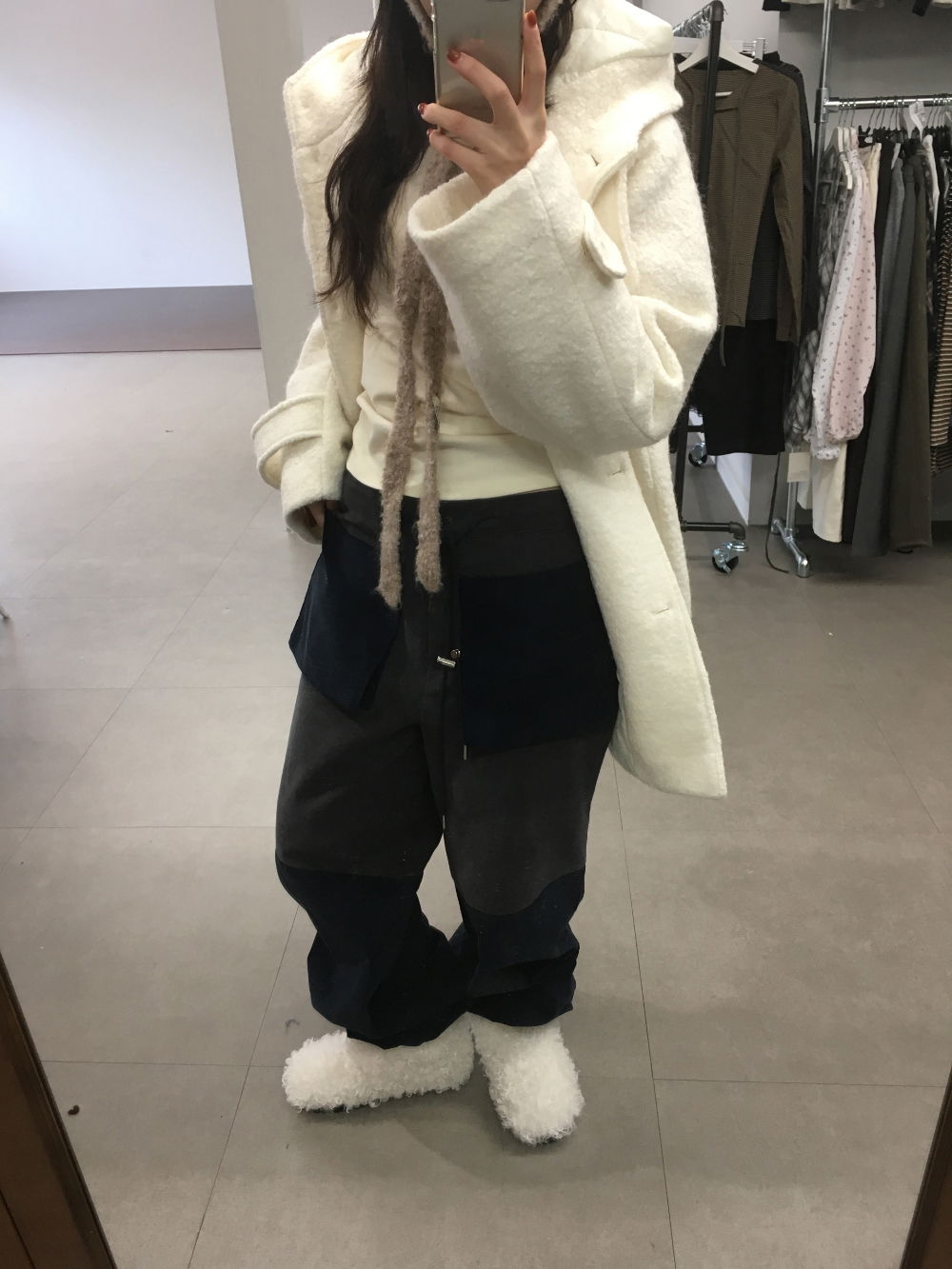 코트 모델 착용 이미지-S5L5