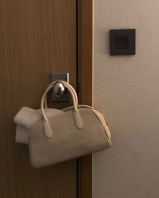 クラシックスエードトッドバッグ