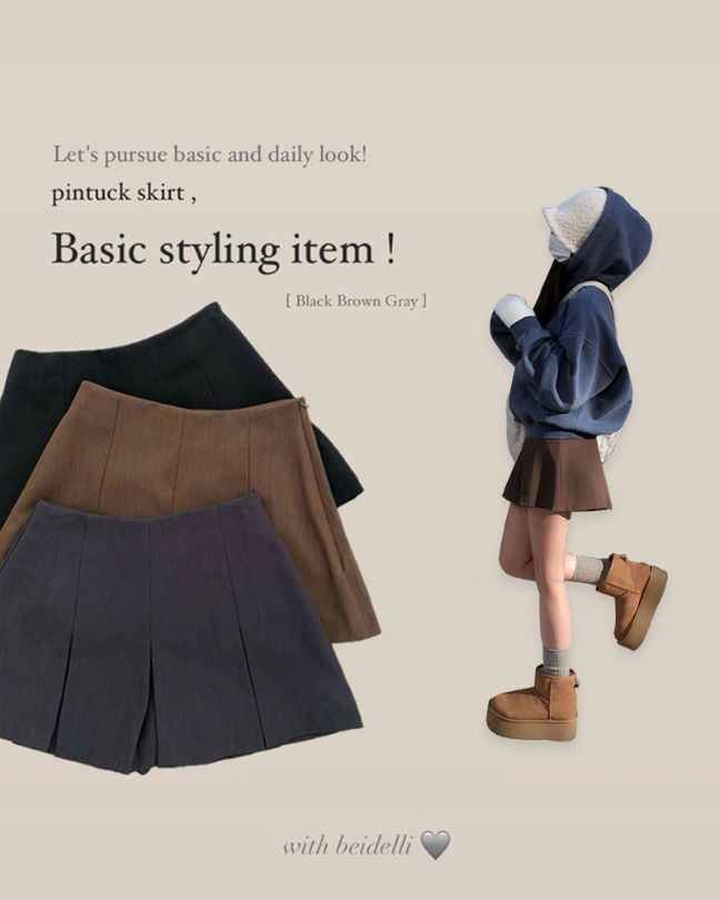Like short pleats skirt pants & skirt 裙子