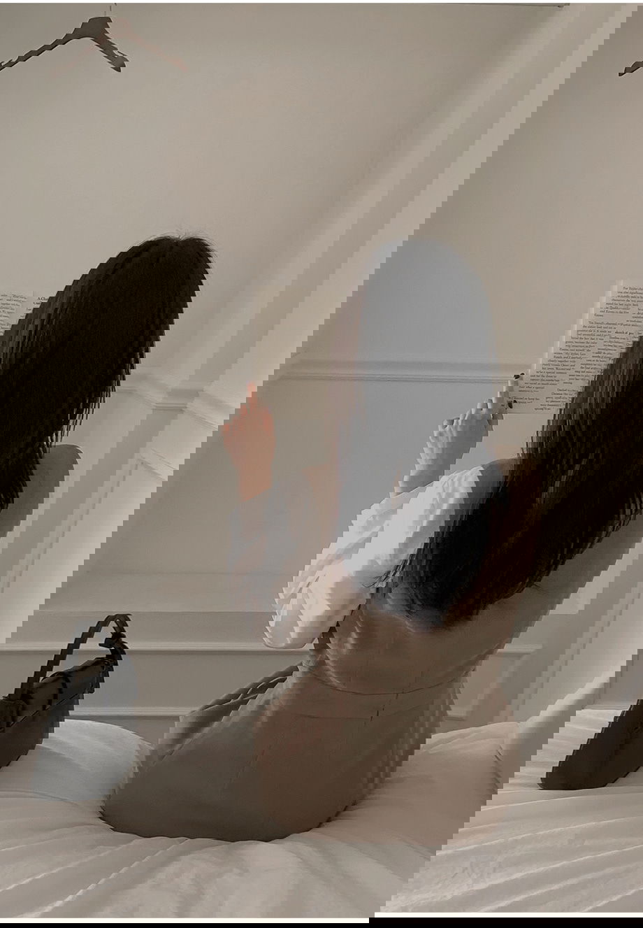 리리앤코 에즈리딘 피치기모 랩스타일 뷔스티에 롱 원피스