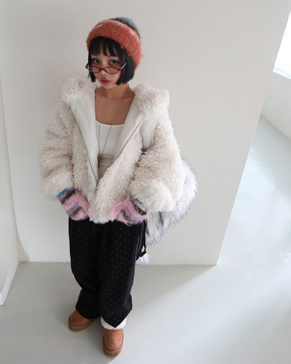 악세사리 모델 착용 이미지-S1L87