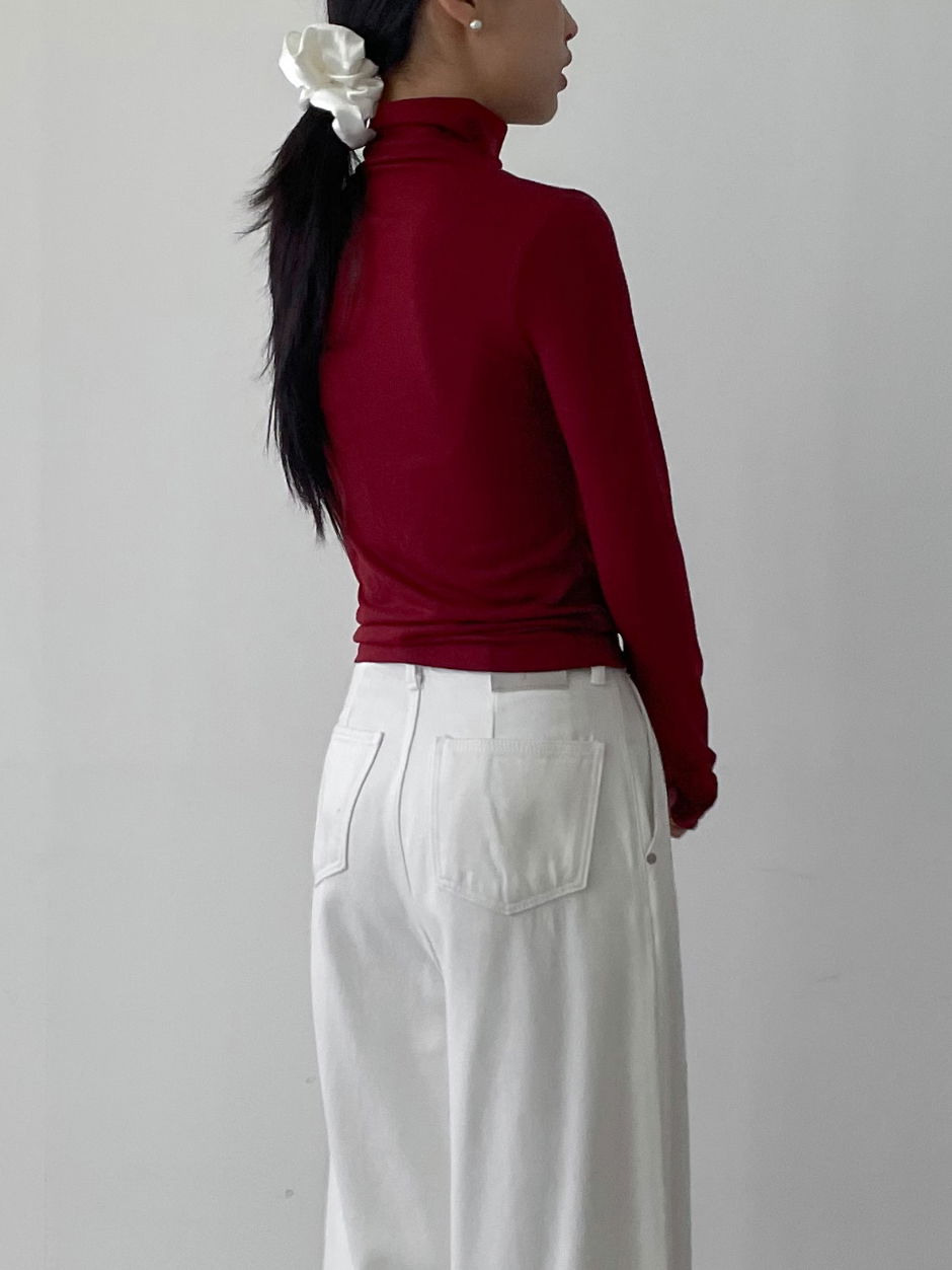 긴팔 티셔츠 모델 착용 이미지-S5L20