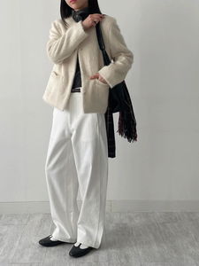 Josephine Round Loose-fit Fur Jacket