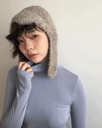 핸드워머 터틀넥 티셔츠 (3color) *스카이블루 당일 발송 가능