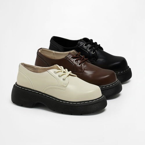 復古厚底樂福鞋