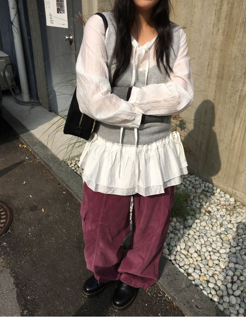 바지 모델 착용 이미지-S1L21