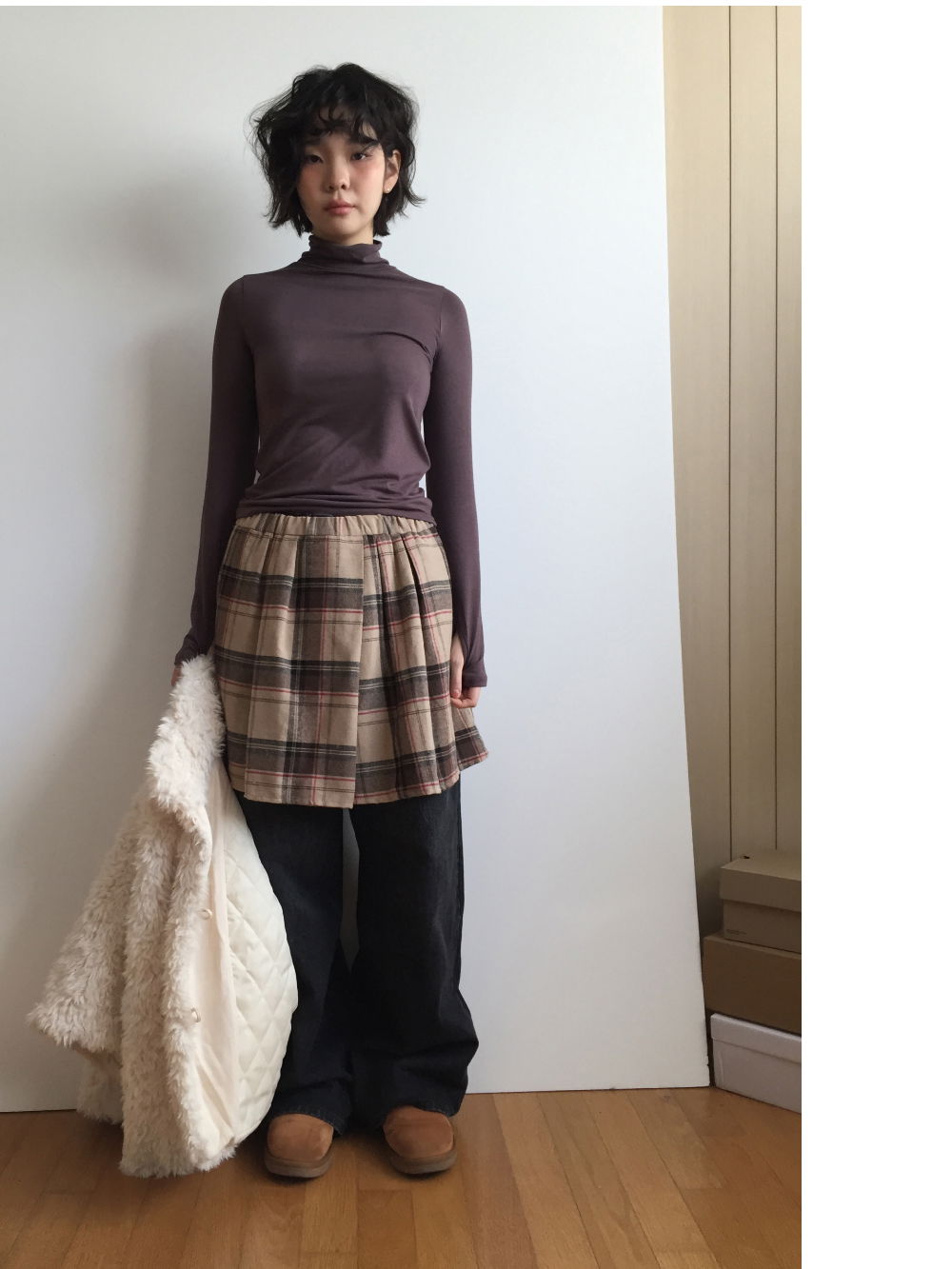 드레스 모델 착용 이미지-S2L53