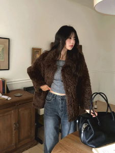 Jenny's Wool Fur Jacket