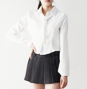 Finna Chic Neck Tie Shirt