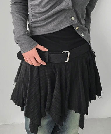 Celon Suede Square Belt 腰带