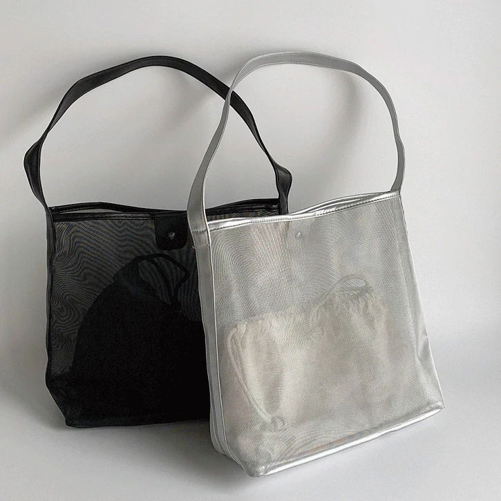 STUN#MESH NET SHOULDER BAG