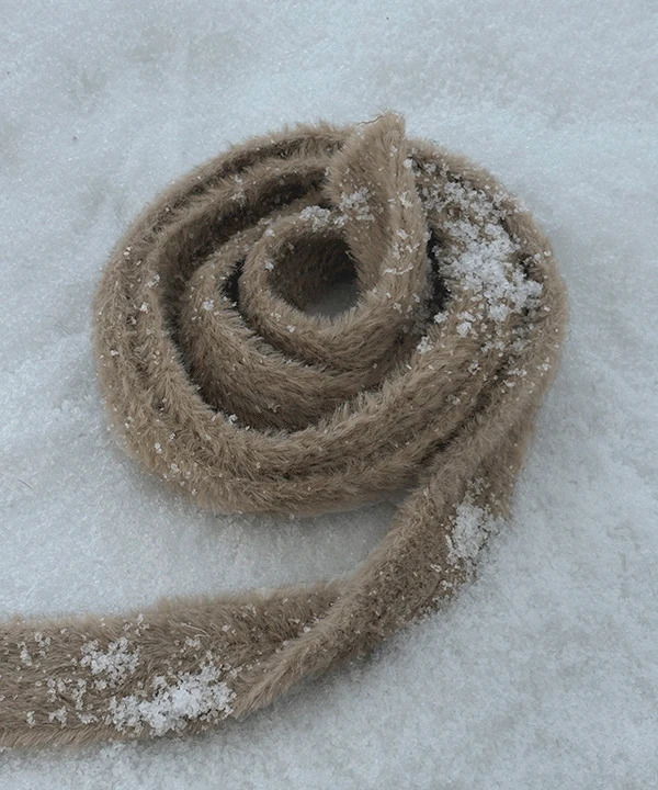 Hillid Slim Fur Muffler