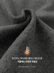 休閒百褶黑色短裙