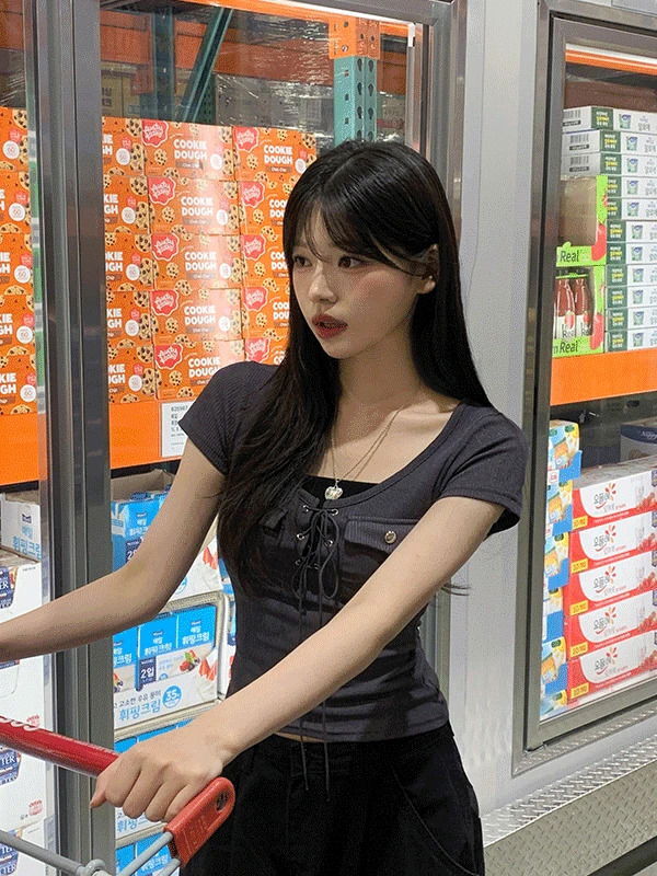 Bay Pocket Eyelet Short Sleeve T-Shirt (Ships Today)