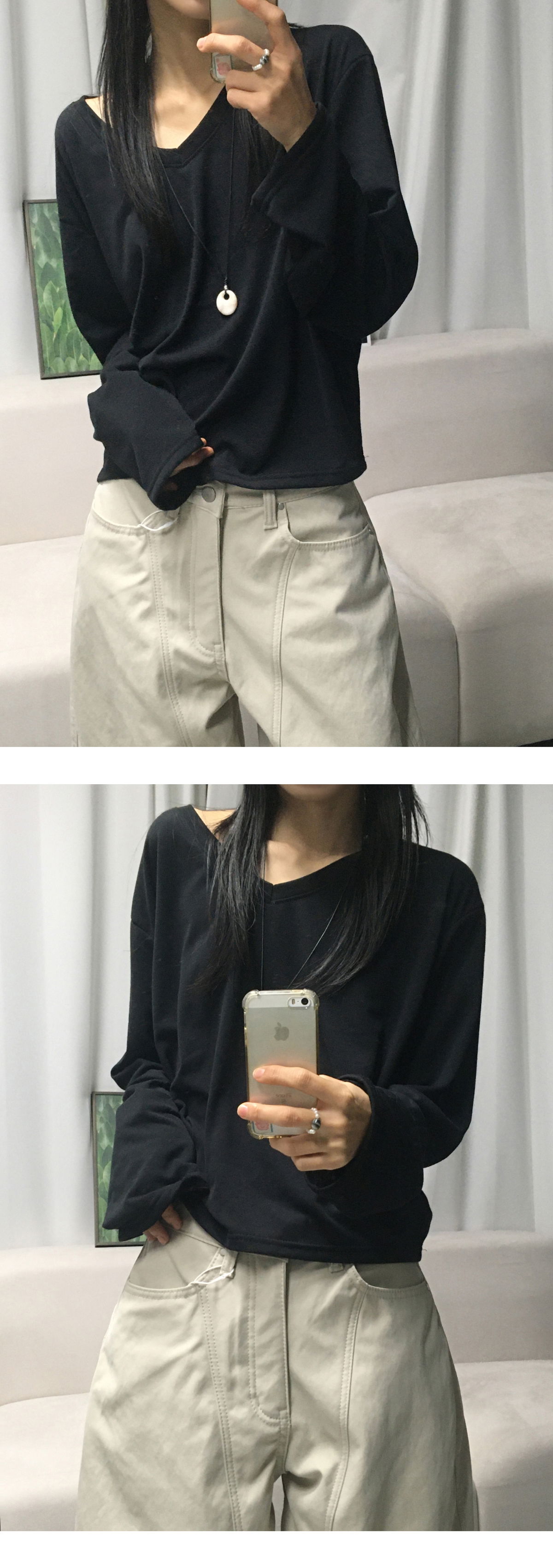 재킷 모델 착용 이미지-S1L17