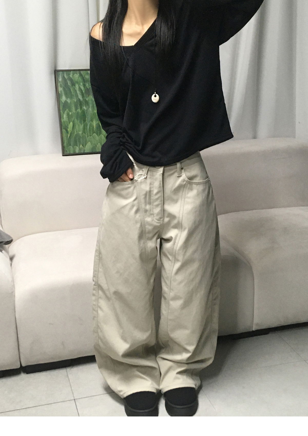 재킷 모델 착용 이미지-S1L16