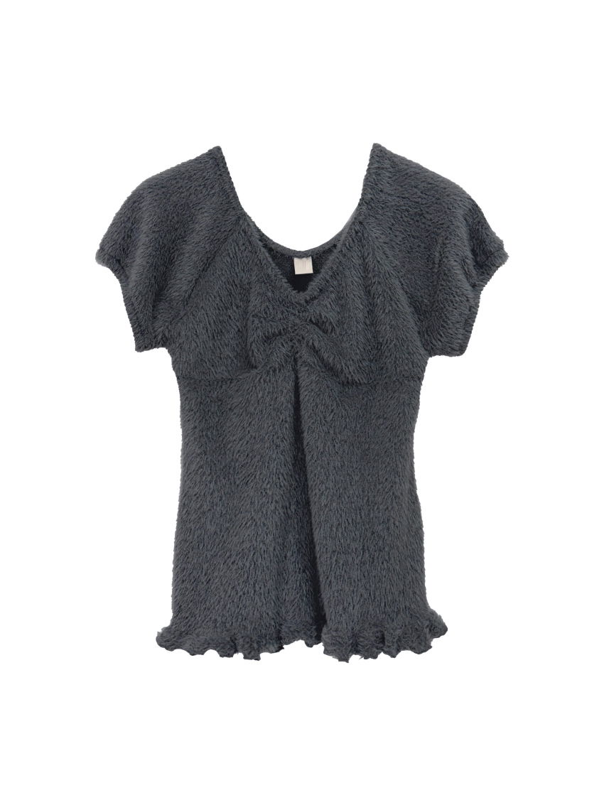 반팔 티셔츠 차콜 색상 이미지-S1L45