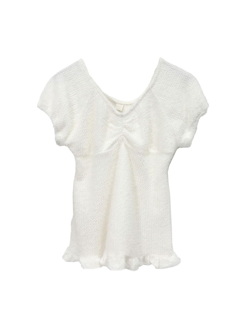 반팔 티셔츠 화이트 색상 이미지-S1L46