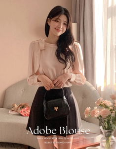 Adobe Tie Ribbon Blouse