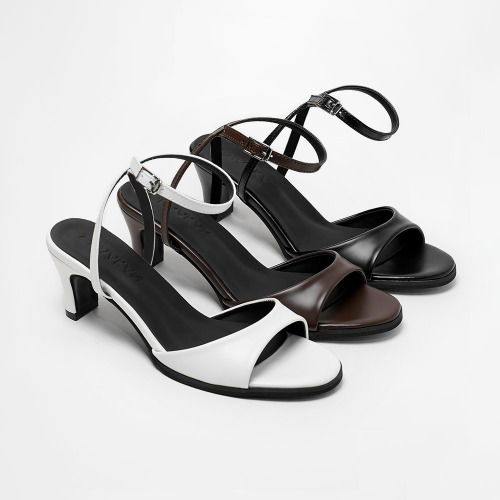 Chocolate Mary Jane Sandal Heel SDLTR2h127 凉鞋
