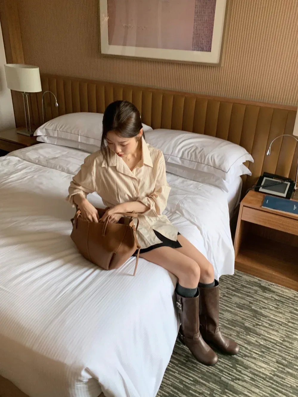 악세사리 모델 착용 이미지-S1L56