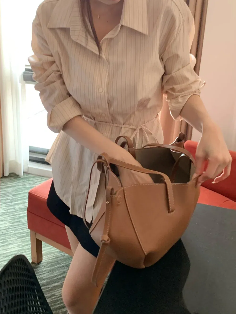 악세사리 모델 착용 이미지-S1L71