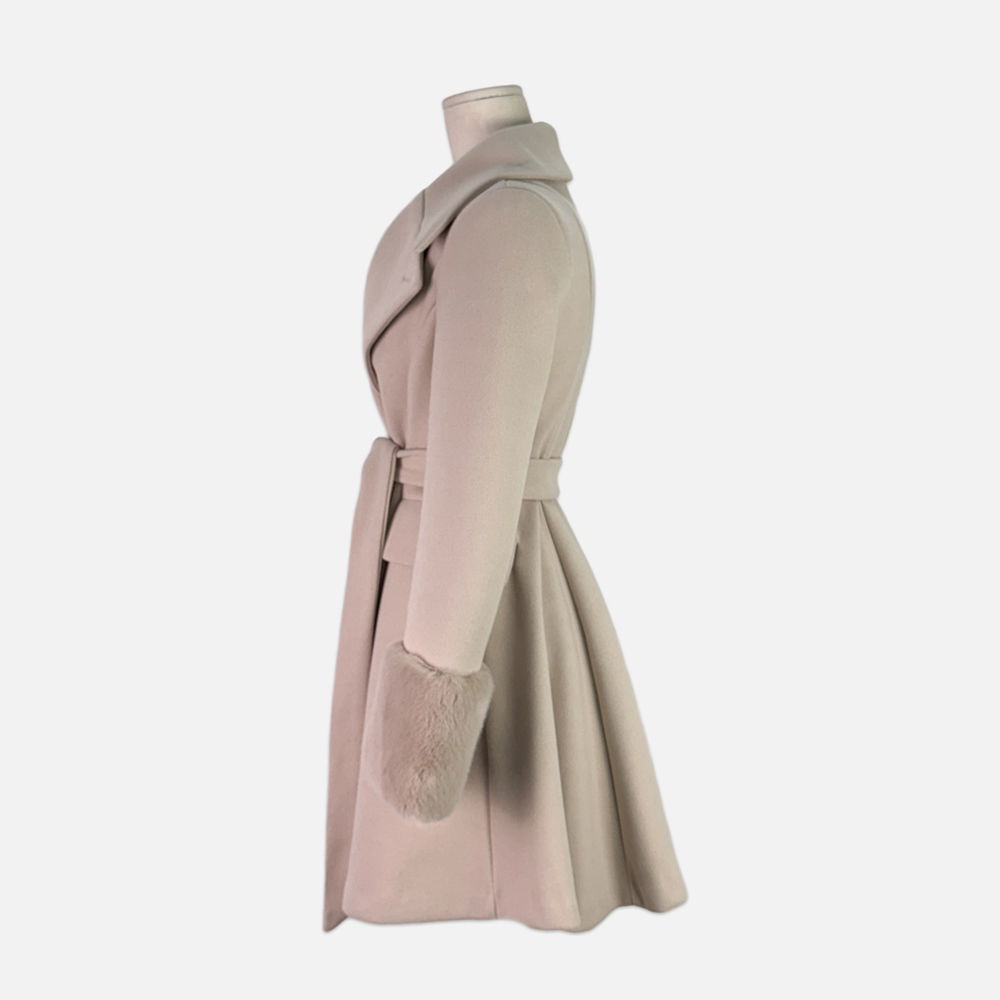 코트 크림 색상 이미지-S1L43