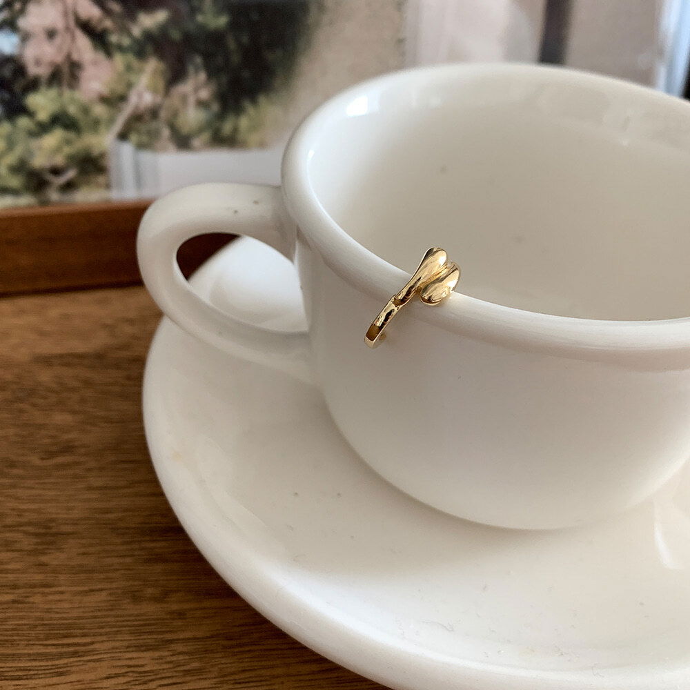 Brit Double Circle Mini Earrings