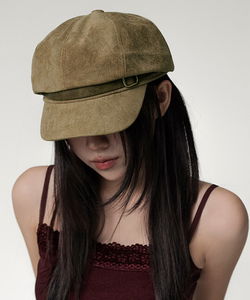 Burkus Suede Buckle Madoros Cap