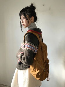 ピーカンスエードバックパック