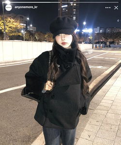 アレンミドルハーフベルトダブルコート