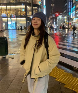 艾琳可翻轉搖粒絨鋪棉外套