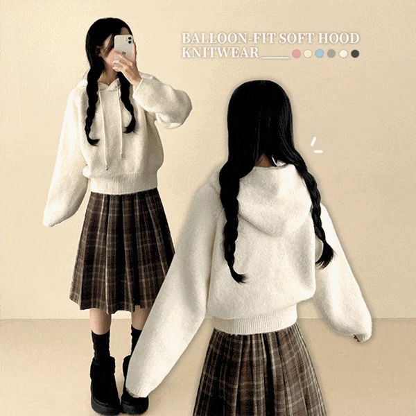 Bamu Hooded Knitwear