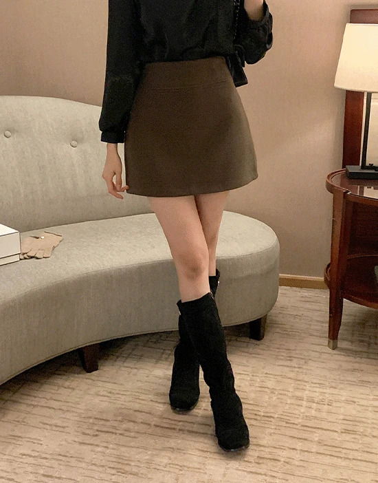 Caprin Knitwear Mini Skirt