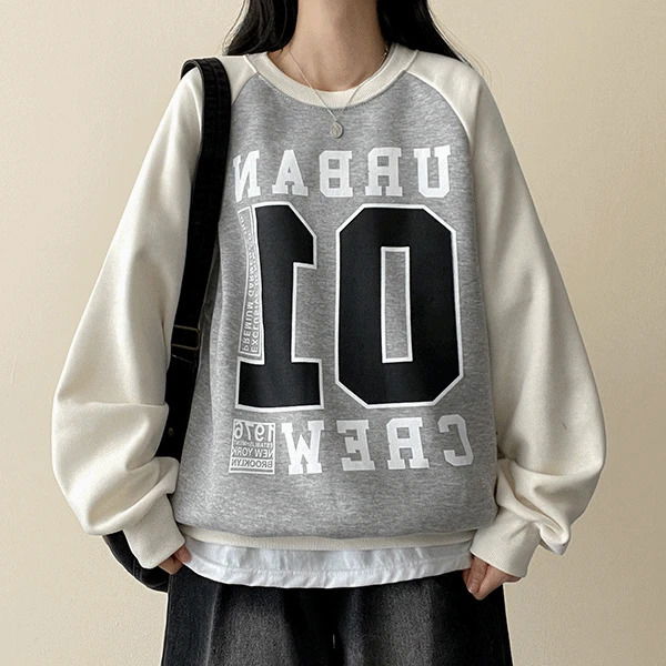 크루 나그랑 기모맨투맨 (3color)