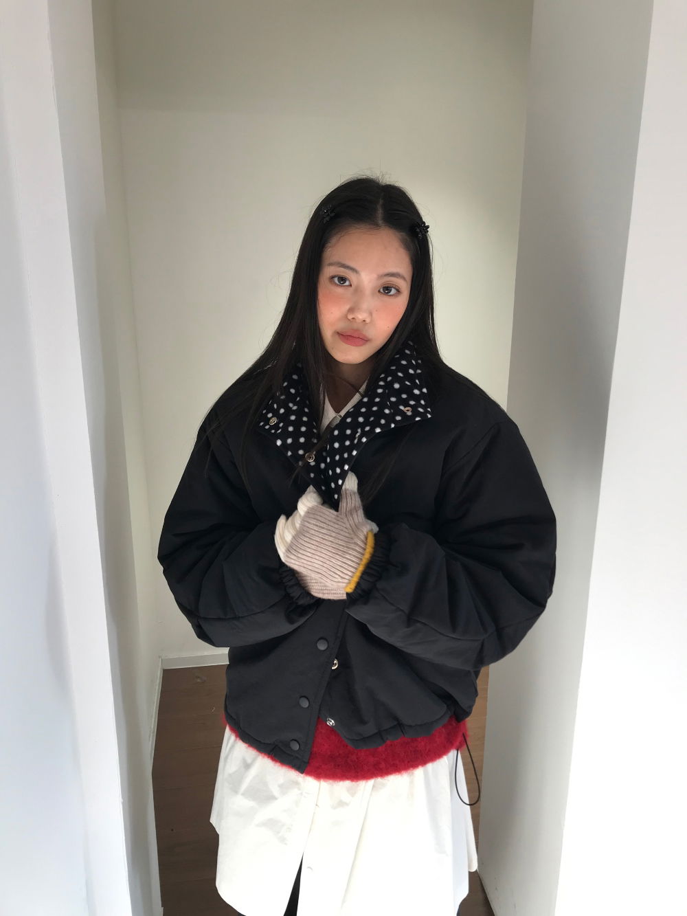 재킷 모델 착용 이미지-S1L12