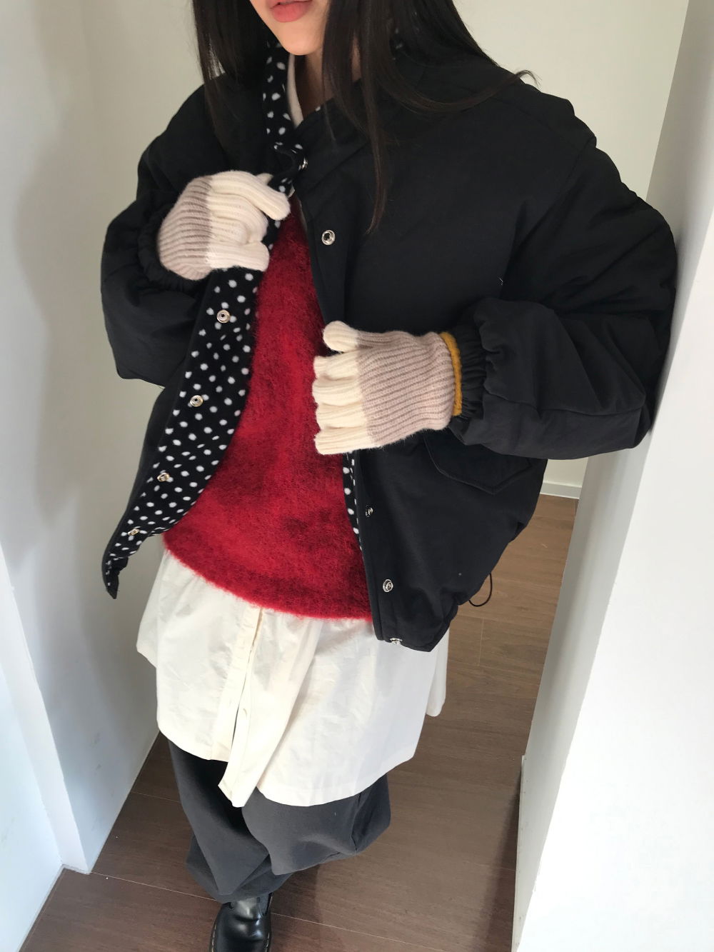 재킷 모델 착용 이미지-S1L19