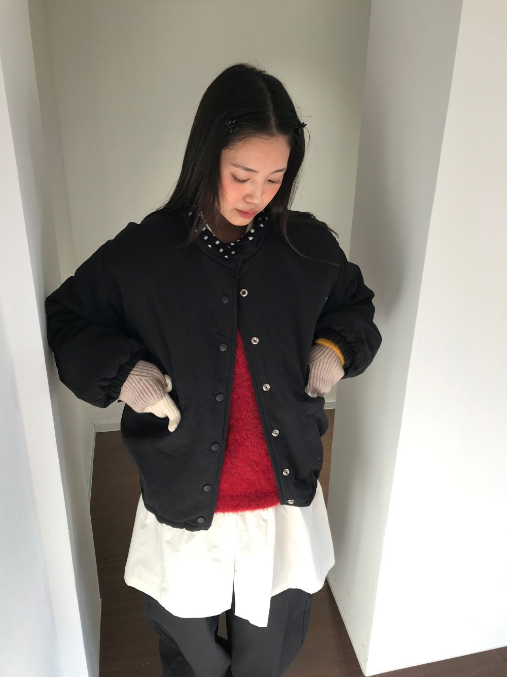 재킷 모델 착용 이미지-S1L14