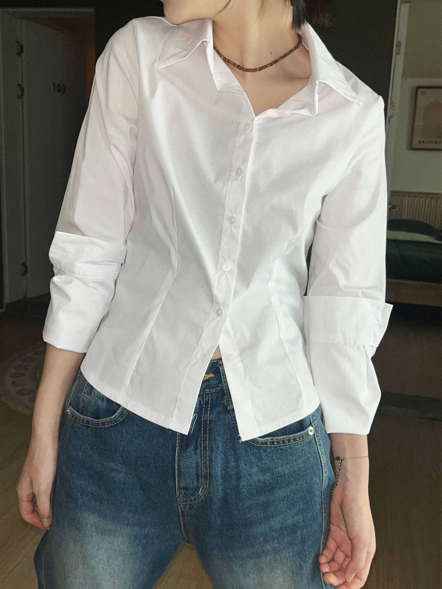 クラシックラインベーシックシャツ