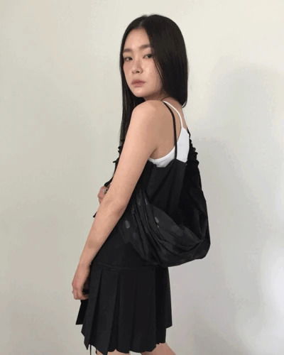 Polka Dot Half Moon Bag 肩背包