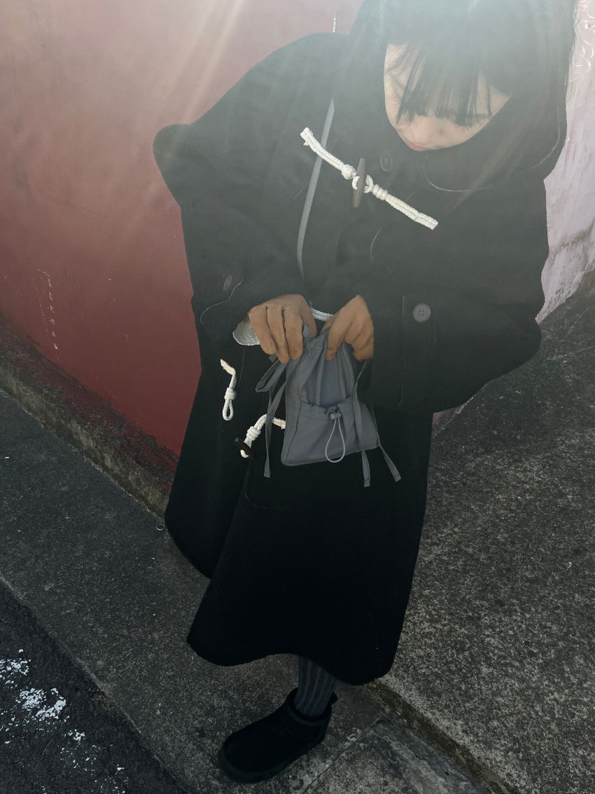 코트 모델 착용 이미지-S1L9