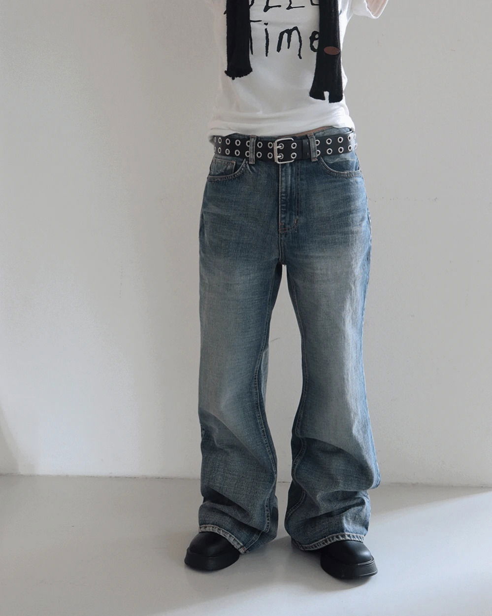 Boyfit Straight Wide Flared