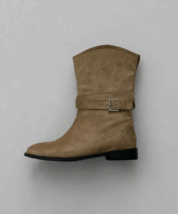 daven buckle midi boots
