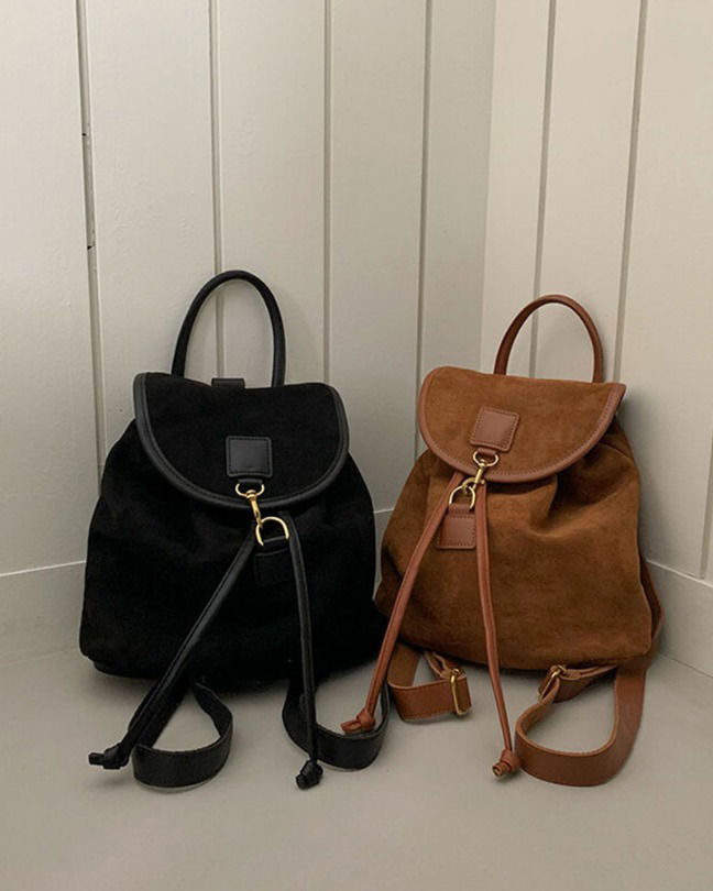 スエードバックパック&トートバッグ