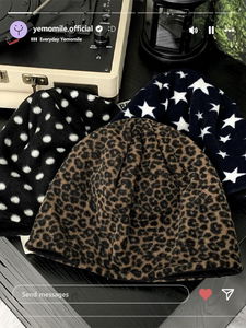 柔軟絨毛寬鬆漁夫帽