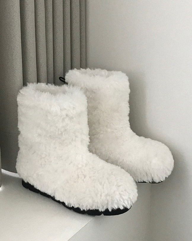 Fur Lining Ankle Ugg Boots