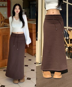 투웨이 맥시 트레이닝 스커트