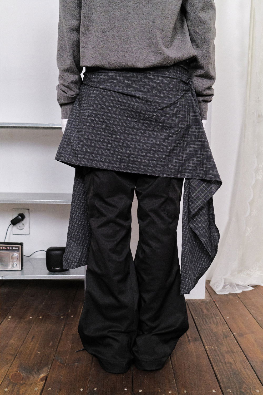 미니 스커트 모델 착용 이미지-S1L20